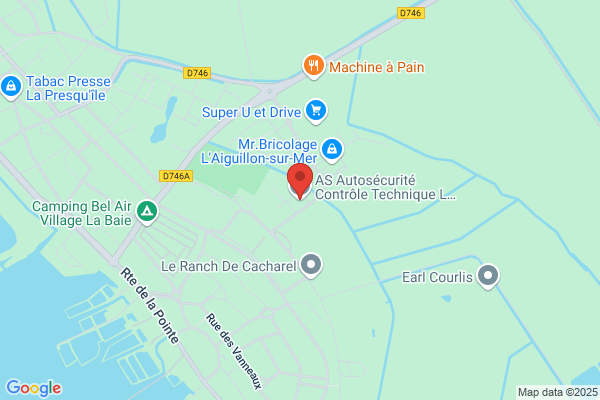 AS Autosécurité Contrôle Technique L'AIGUILLON SUR MER