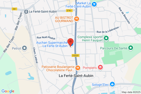 Auchan Supermarché La Ferte St-Aubin