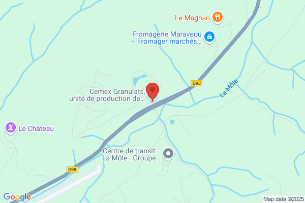 CEMEX Matériaux,  Carrière de La Môle