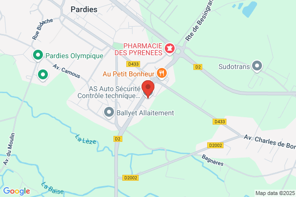 AS Auto Sécurité Contrôle technique PARDIES