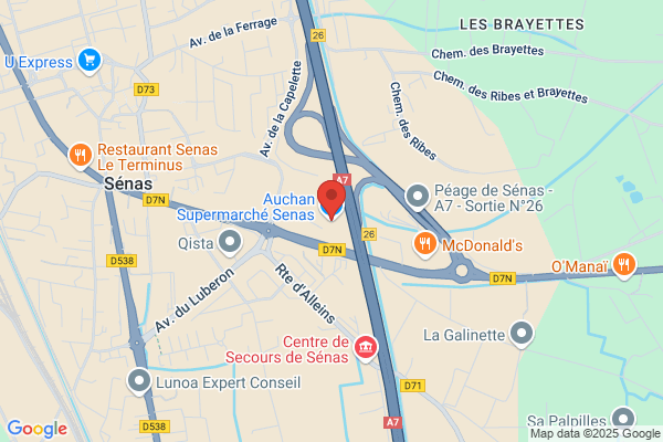 Auchan Supermarché Senas
