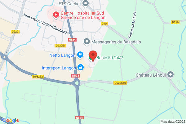 Basic-Fit Langon Zone commerciale Les Dumes