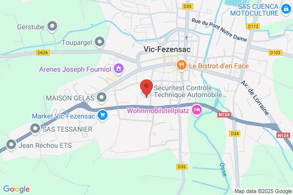 Sécuritest Contrôle Technique Automobile VIC FEZENSAC
