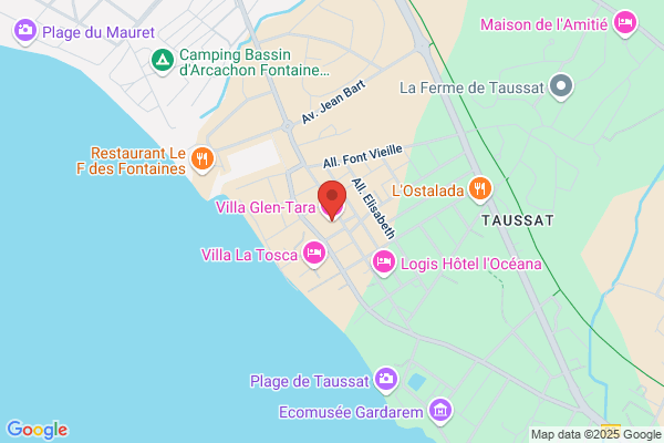 Villa Glen-Tara, maison d'hotes sur le Bassin d'Arcachon
