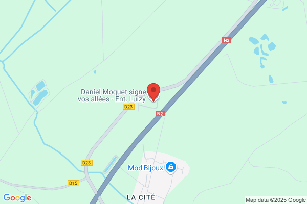 Daniel Moquet signe vos allées - Ent. Luizy