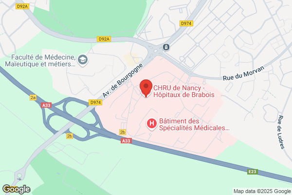 Chu De Nancy Hopital De Brabois Adultes maladies infectieuses re