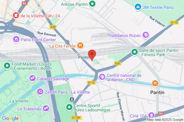 Yespark, location de parking au mois - Pantin RER/Mairie - Pantin