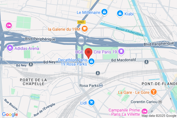 Kiloutou Paris 19ème Rosa Parks