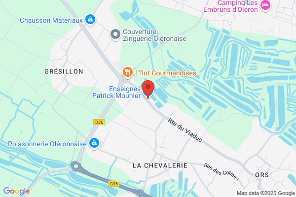 Enseignes Patrick Mounier Peintre Lettres