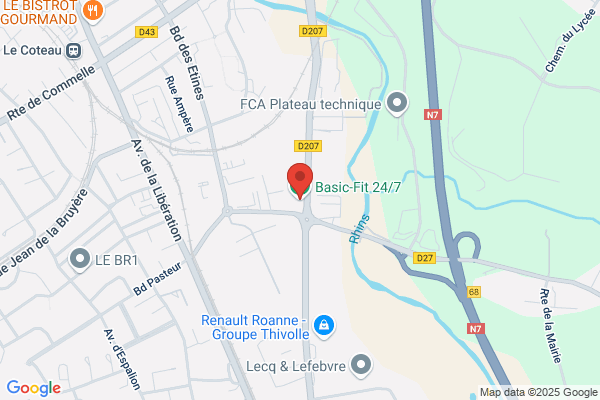 Basic-Fit Le Coteau Boulevard Charles de Gaulle