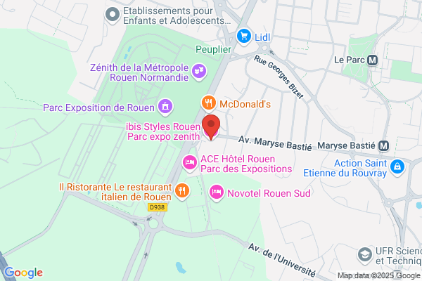 ibis Styles Rouen Parc expo zenith