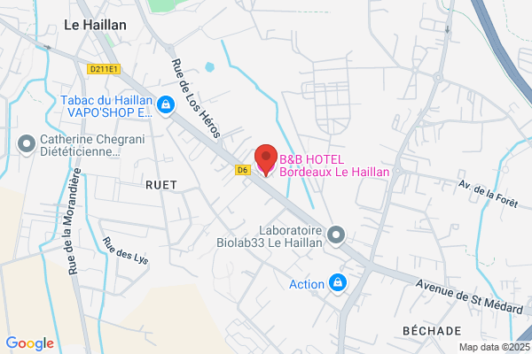 B&B HOTEL Bordeaux Le Haillan