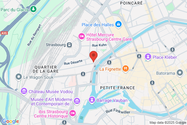 Carte Rive Gauche