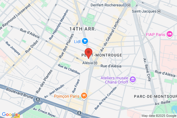 Auchan Piéton Paris Ave du Maine