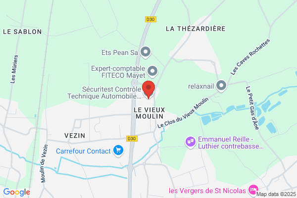 Sécuritest Contrôle Technique Automobile MAYET