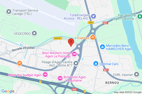 Enterprise Location de voiture et utilitaire - Agen Sud-Ouest Estillac