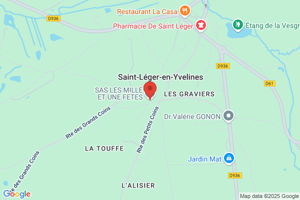 SAS LES MILLE ET UNE FETES