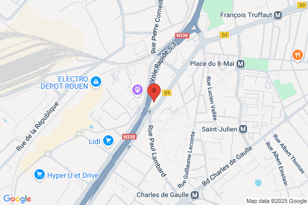 First Stop Sotteville-lès-Rouen