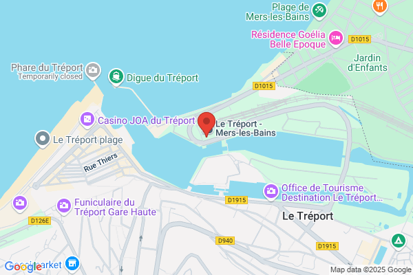 The Originals Boutique, Hôtel La Villa Marine, Le Tréport