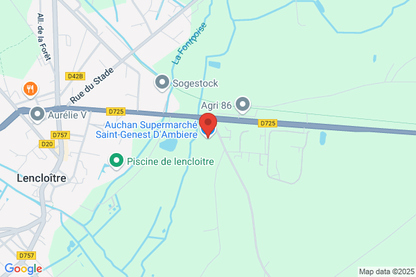 Auchan Supermarché Saint-Genest D'Ambiere