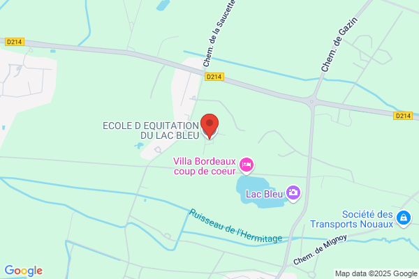 ECOLE D EQUITATION DU LAC BLEU