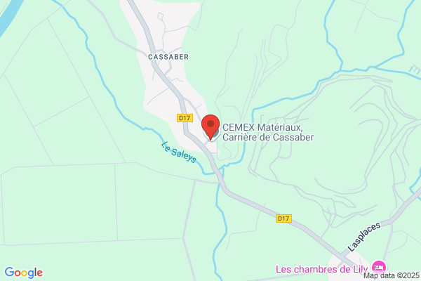 CEMEX Matériaux,  Carrière de Cassaber
