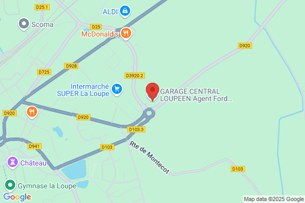 GARAGE CENTRAL LOUPEEN AGENT FORD ET GGE AD Expert CARROSSERIE