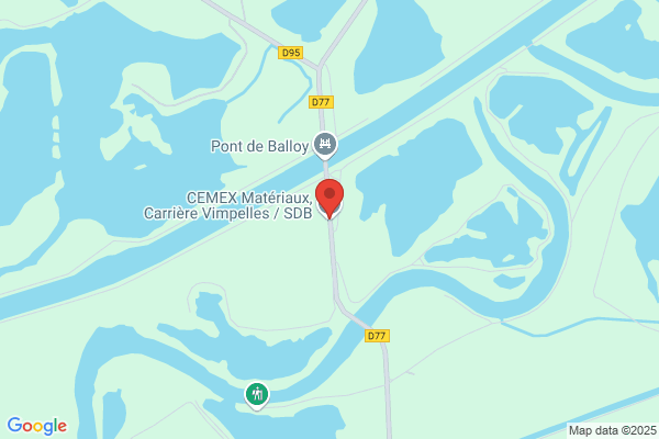 CEMEX Matériaux,  Carrière Vimpelles / SDB