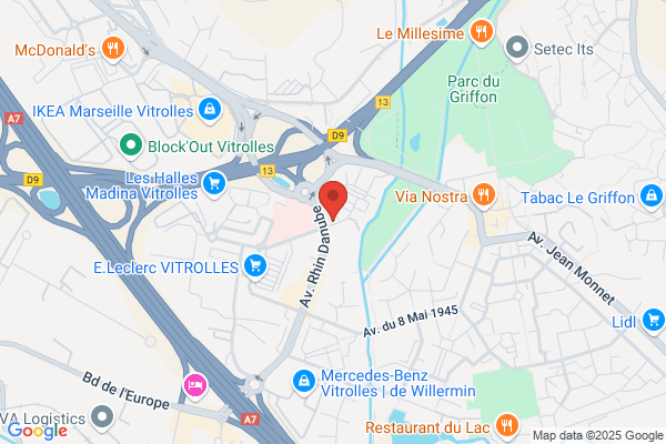 Yespark, location de parking au mois - Rue Jean Goujon - Vitrolles
