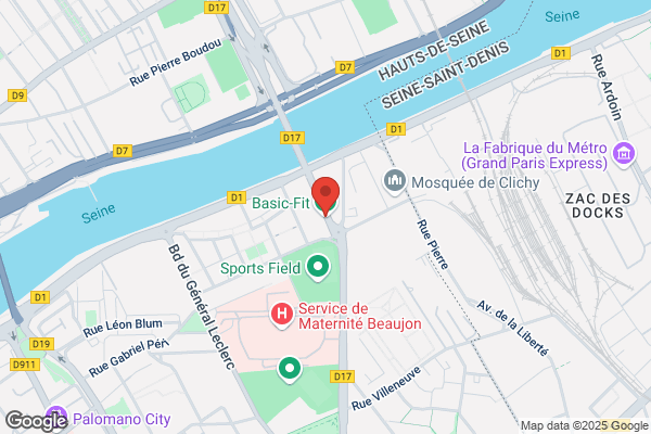 Basic-Fit Clichy-la-Garenne Route du Port de Gennevilliers Mixte