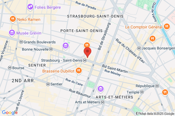 Opticien PARIS FAUBOURG SAINT DENIS Générale d'Optique