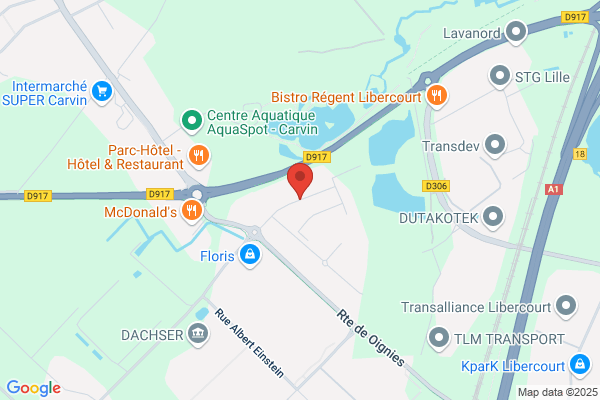 ROUTE 62 RUE GUTENBERG 62220 CARVIN