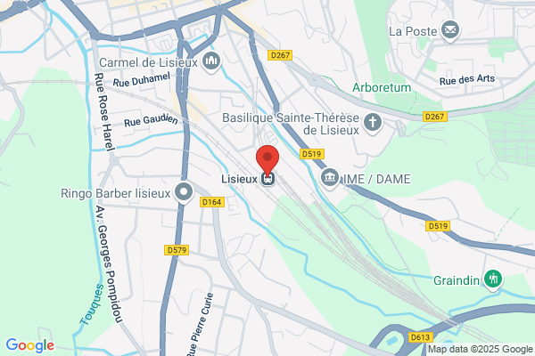 Budget Location Voiture - Gare Lisieux
