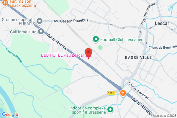 B&B HOTEL Pau Lescar