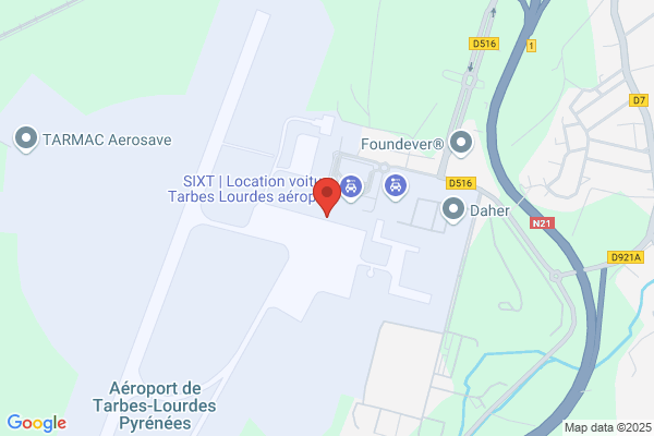 National Car Rental - Aéroport Tarbes Lourdes Pyrénées
