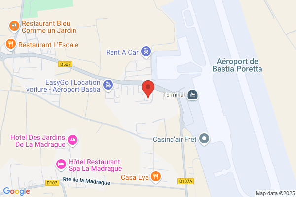 Budget Location Voiture - Aéroport Bastia