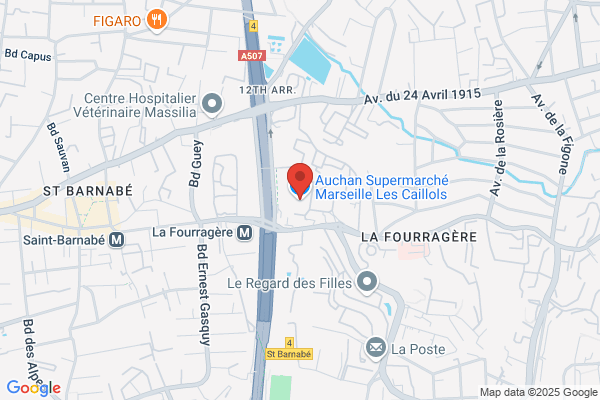Auchan Drive Marseille Les Caillols