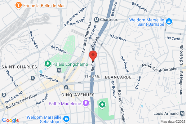 Yespark, location de parking au mois - Cinq Avenues Marseille 4 - Marseille