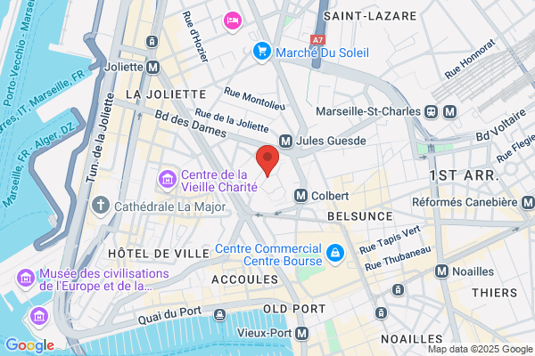 Yespark, location de parking au mois - Colbert/Hôtel de la Région - Marseille