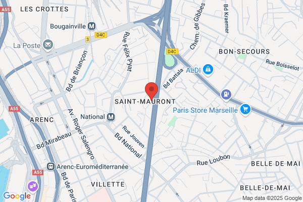 Yespark, location de parking au mois - Saint-Mauron Marseille 3 - Marseille