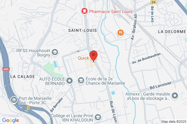 Quick Marseille Route de Lyon