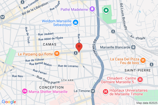 Auchan Piéton Marseille Chave