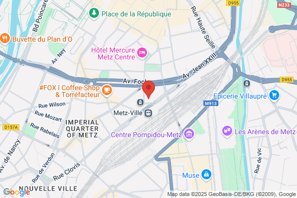 National Car Rental - Gare de Metz