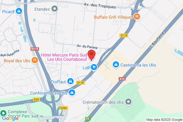 Hôtel Mercure Paris Sud Les Ulis Courtaboeuf