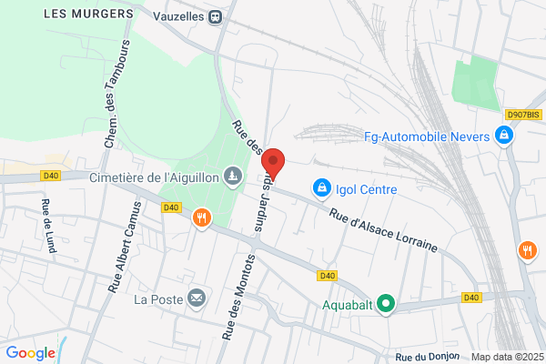 Pompes funèbres PFG NEVERS - Rue d'Alsace Lorraine