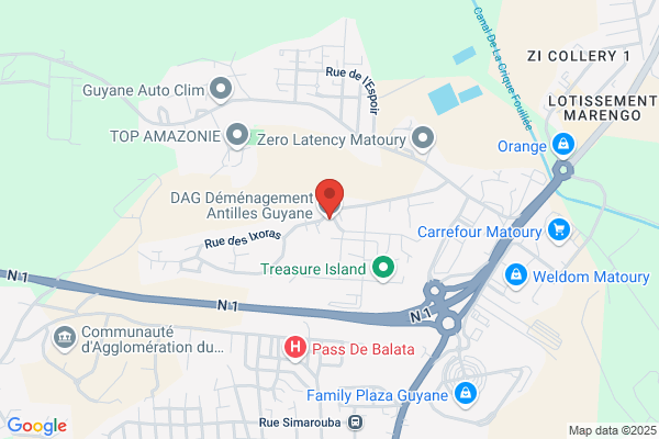 DÉMÉNAGEMENT ANTILLES GUYANE