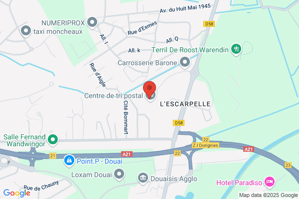 Bureau De Poste Centre Courrier Accueil Distribution