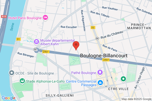 Yespark, location de parking au mois - Les Passages - Boulogne-Billancourt
