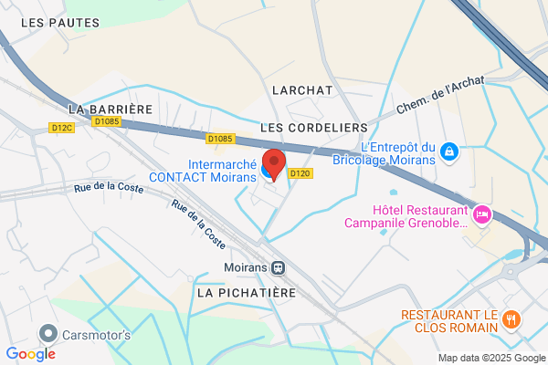 CEMEX Matériaux, unité de production béton de Moirans – Fermé