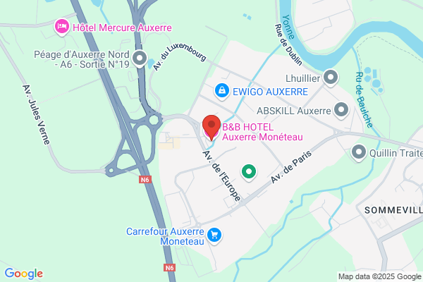 B&B HOTEL Auxerre Monéteau